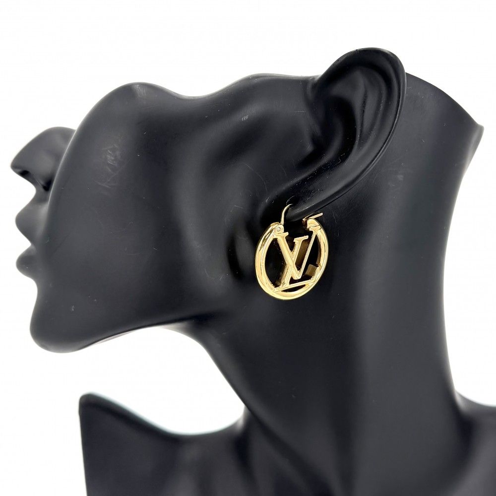 Louis Vuitton Earrings LV Circle — view 2