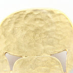 Chanel Brooch CC Logo Vintage Gold Plated Silver — view 8