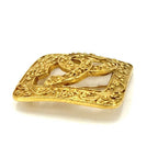 Chanel Brooch CC Logo Vintage Gold Plated — view 3