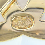 Chanel Brooch Logo CC Vintage Gold Plated — view 4