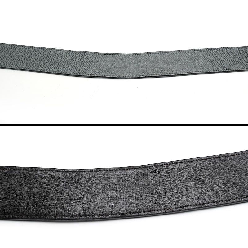 Louis Vuitton Ceinture LV Initial Taiga Belt — view 4