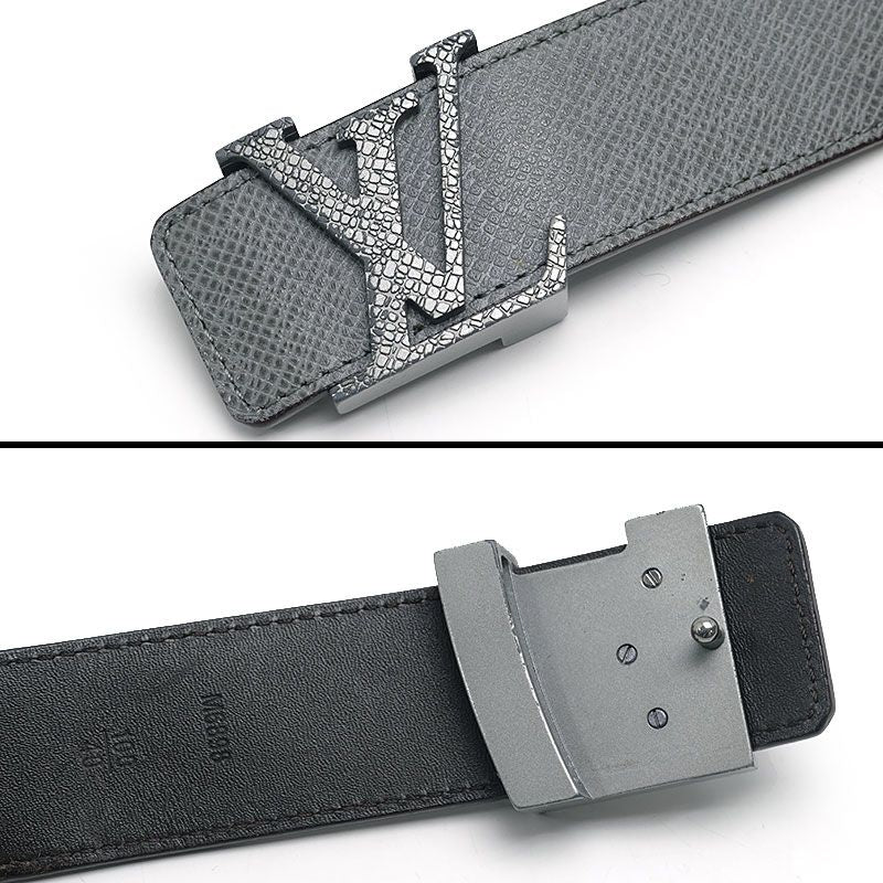 Louis Vuitton Ceinture LV Initial Taiga Belt — view 2
