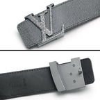Louis Vuitton Ceinture LV Initial Taiga Belt — view 2