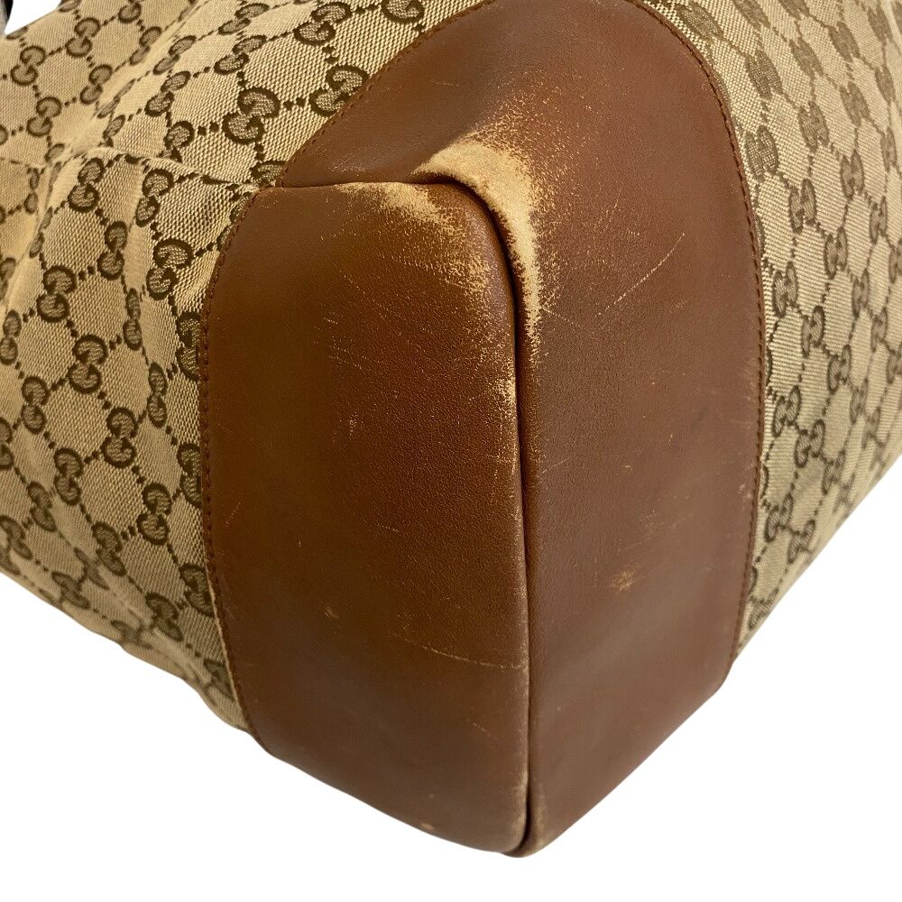 Gucci Tote Canvas Brown — view 3