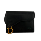Dior Compact Wallet Saddle Trifold — view 3