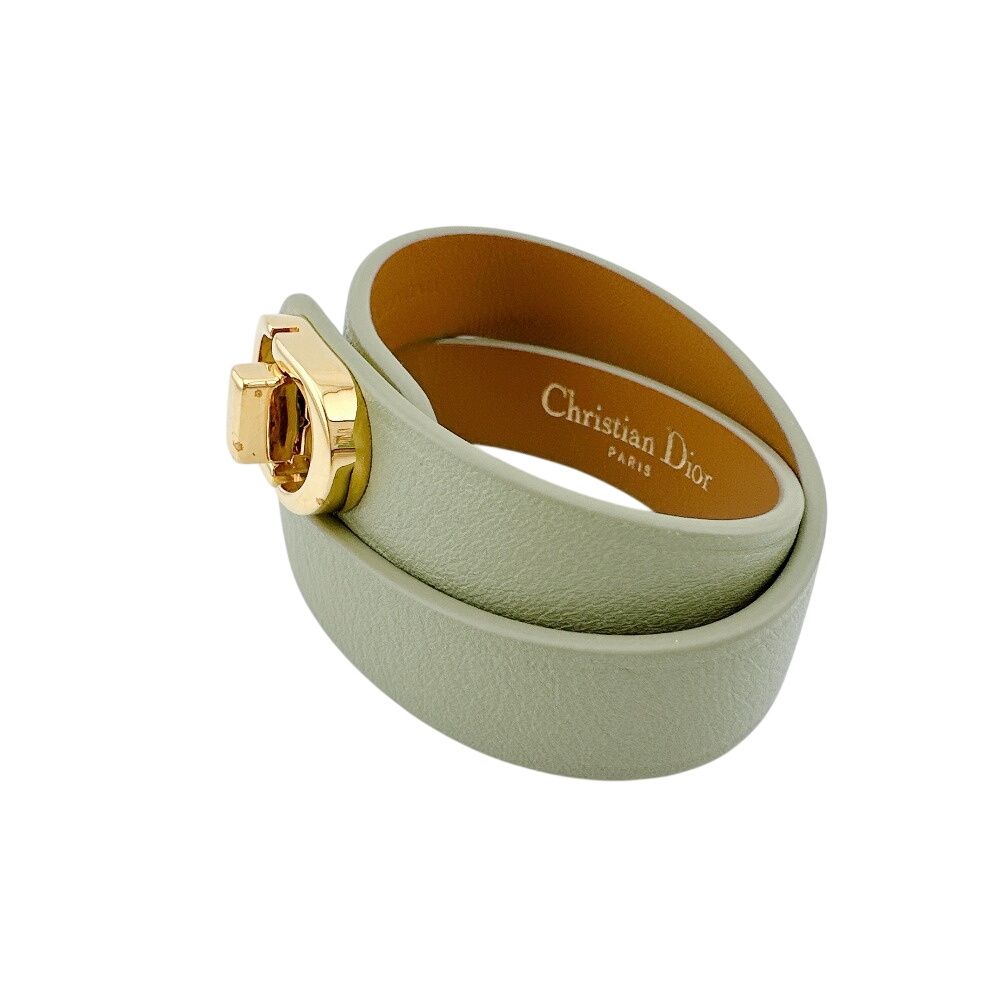 Dior Montaigne Bracelet Leather — view 2