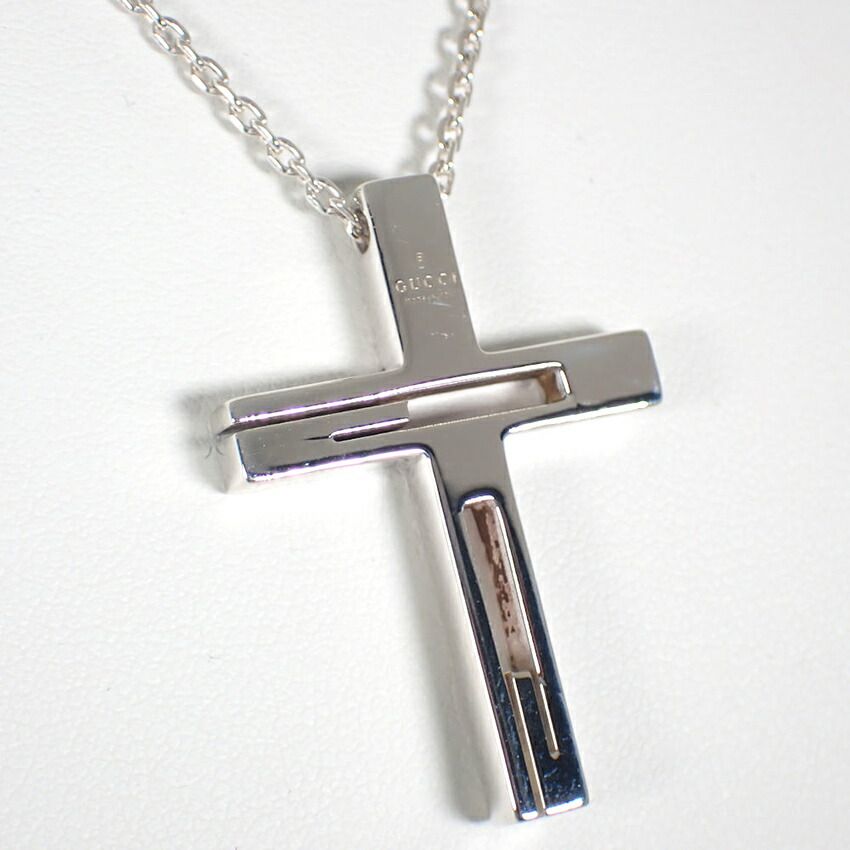 Gucci 925 Cross Necklace Pendant — view 3