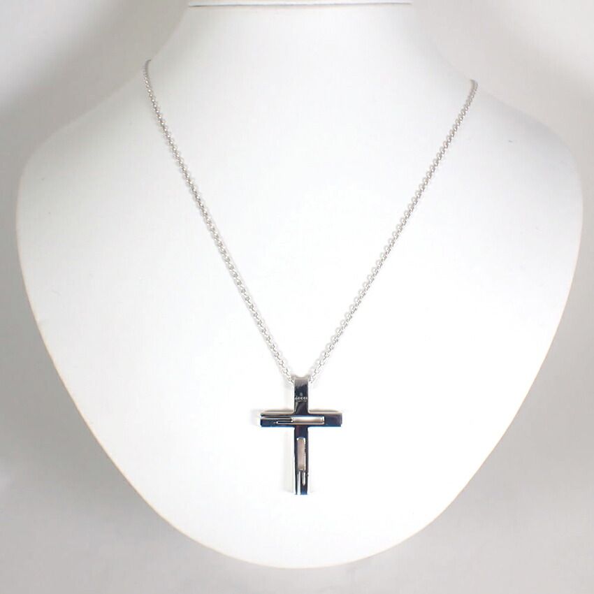 Gucci 925 Cross Necklace Pendant — view 2