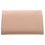 Gucci Horsebit Leather Compact Wallet Pink — view 2
