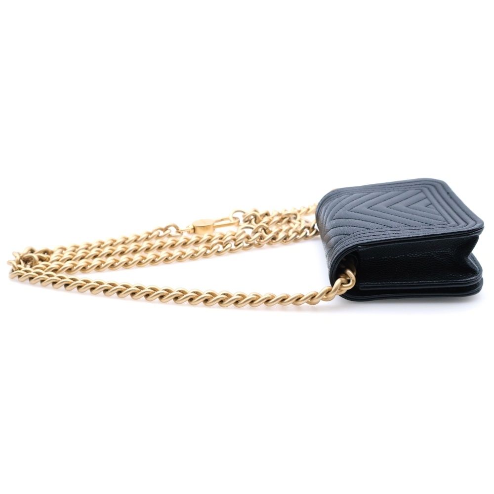Chanel Belt Shoulder Bag Black — view 3