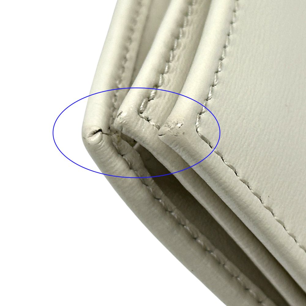 Gucci Wallet New Jackie Bifold Leather Ivory Gold — view 8