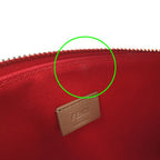 Fendi Pouch Clutch Zucca Canvas Jacquard Red Mini — view 7