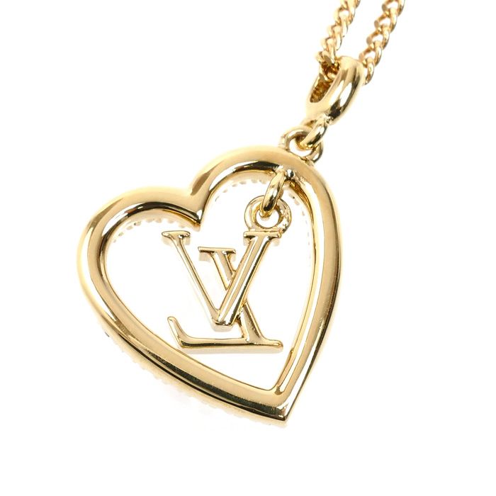 Louis Vuitton Rhinestone My LV Necklace — view 2