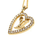 Louis Vuitton Rhinestone My LV Necklace — view 3