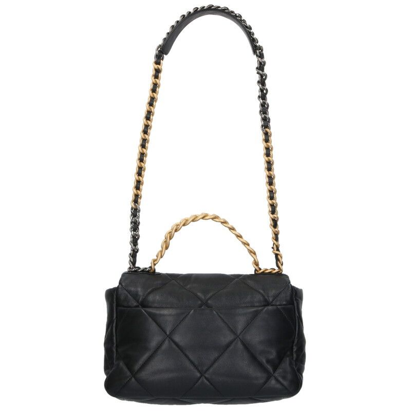 Chanel 19 Large Lambskin Leather Chain Shoulder Bag — view 2