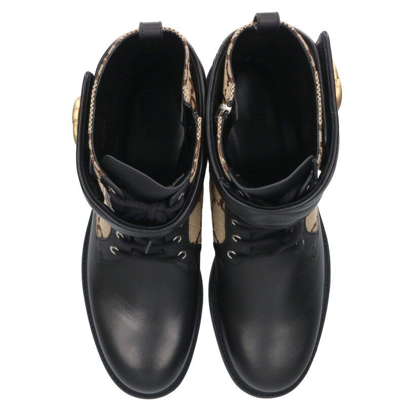 Gucci Canvas GG Moment Ankle Boots 41.5 — view 4