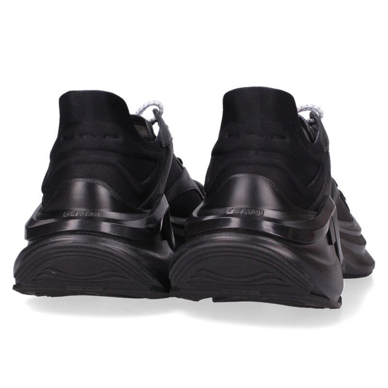 Fendi F-light Leather Mesh Running Sneakers 38 — view 2