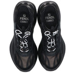 Fendi F-light Leather Mesh Running Sneakers 38 — view 4