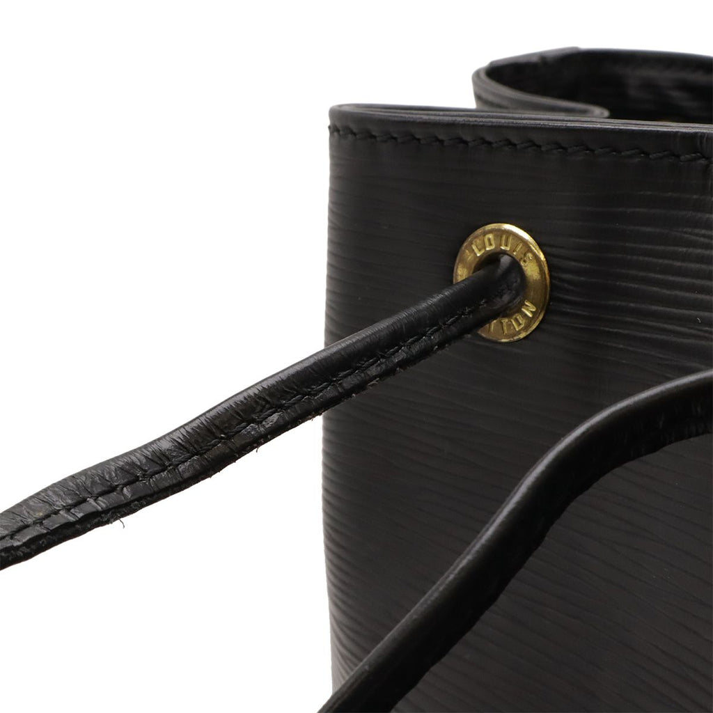 Louis Vuitton Epi Petit Noe Shoulder Bag Drawstring Noir — view 4