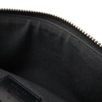 Louis Vuitton Epi Hoche Clutch Leather Noir Black Silver — view 9