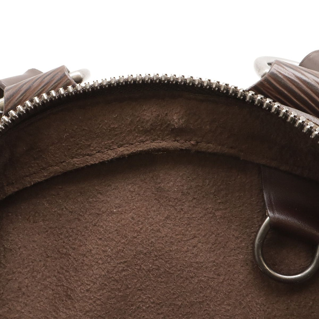 Louis Vuitton Epi Mabillon Backpack Shoulder Bag Leather Mocha Dark Brown — view 7