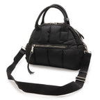 Prada Tessuto Bomba Tote 2-Way Shoulder Bag Nylon Leather Nero Black — view 2