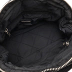 Prada Tessuto Bomba Tote 2-Way Shoulder Bag Nylon Leather Nero Black — view 7