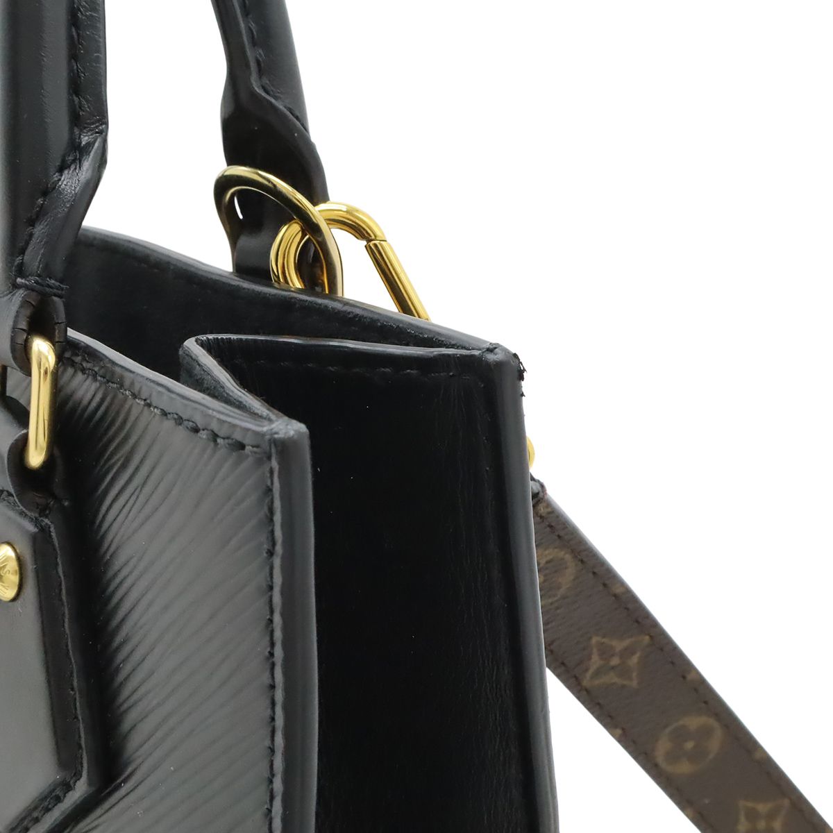 Louis Vuitton Epi Sac Plat BB 2-Way Shoulder Bag Crossbody Leather — view 5
