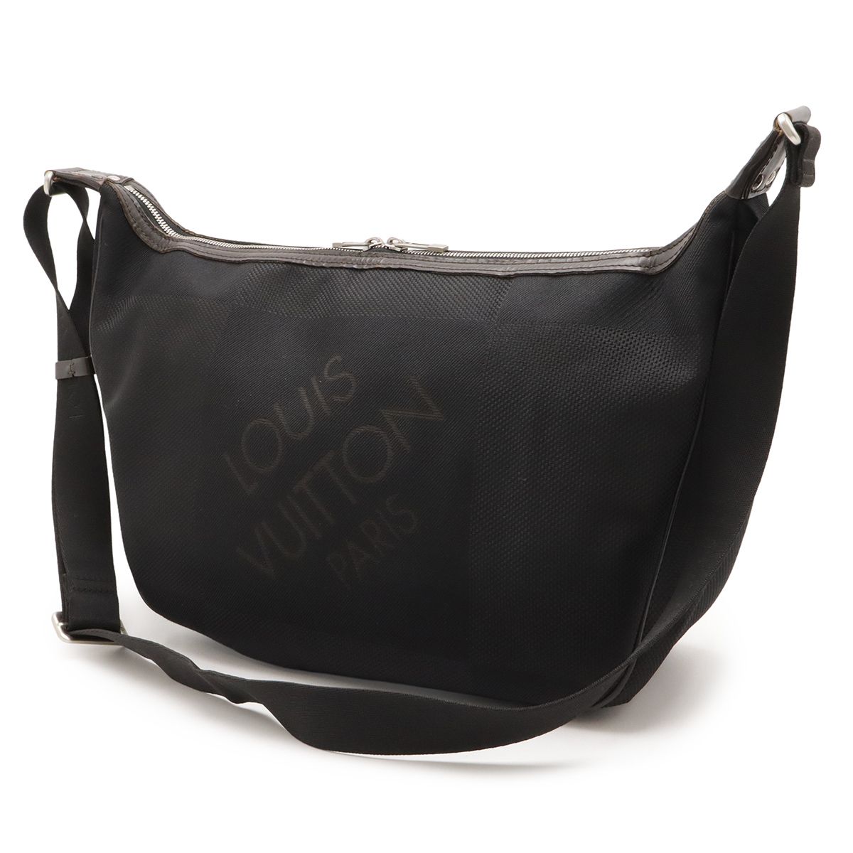 Louis Vuitton Damier Geant Exploration Tour Shoulder Bag Crossbody Canvas Noir — view 2