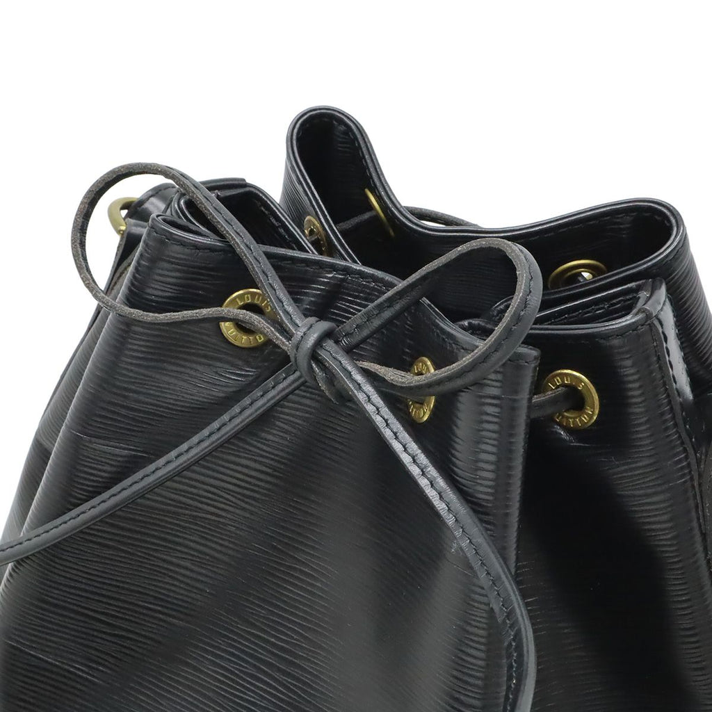 Louis Vuitton Epi Noe Shoulder Bag Semi Drawstring Noir — view 4