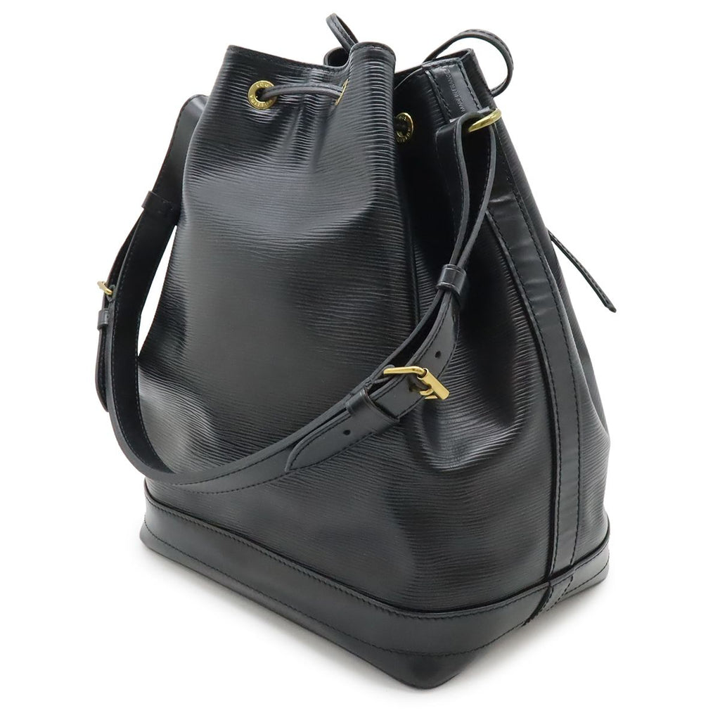 Louis Vuitton Epi Noe Shoulder Bag Semi Drawstring Noir — view 2
