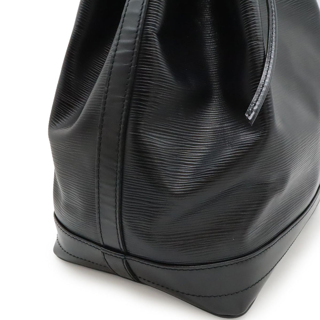 Louis Vuitton Epi Noe Shoulder Bag Semi Drawstring Noir — view 8