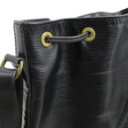 Louis Vuitton Epi Noe Shoulder Bag Semi Drawstring Noir — view 6