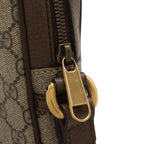 Gucci Ophidia Small Messenger Bag GG Supreme Sherry Line Leather Beige — view 4