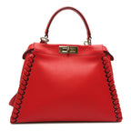 Fendi Handbag Leather Red — view 2