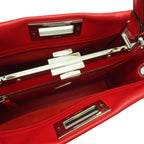Fendi Handbag Leather Red — view 5