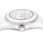 Chanel Watch Pink Blush Limited to White Dial Rotating Bezel — view 2