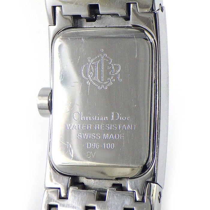 Dior Watch Diophilic Square Black Dial SS Quartz Analog — view 4