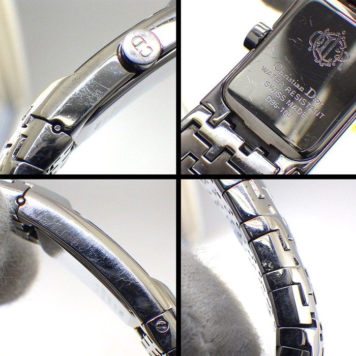Dior Watch Diophilic Square Black Dial SS Quartz Analog — view 7