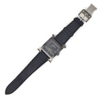 Hermes Watch Back Sketch Square Satin Polished Black Dial — view 3