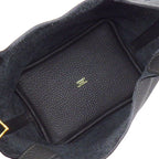 Hermes Handbag Picotin Lock PM Dark Bronze Taurillon Clemence — view 5