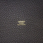 Hermes Handbag Picotin Lock PM Dark Bronze Taurillon Clemence — view 6