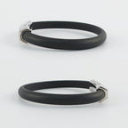 Louis Vuitton Bracelet Clip It Leather Clasp Closure Black — view 3