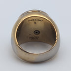 Louis Vuitton Signet Ring LV Logo Gold — view 2