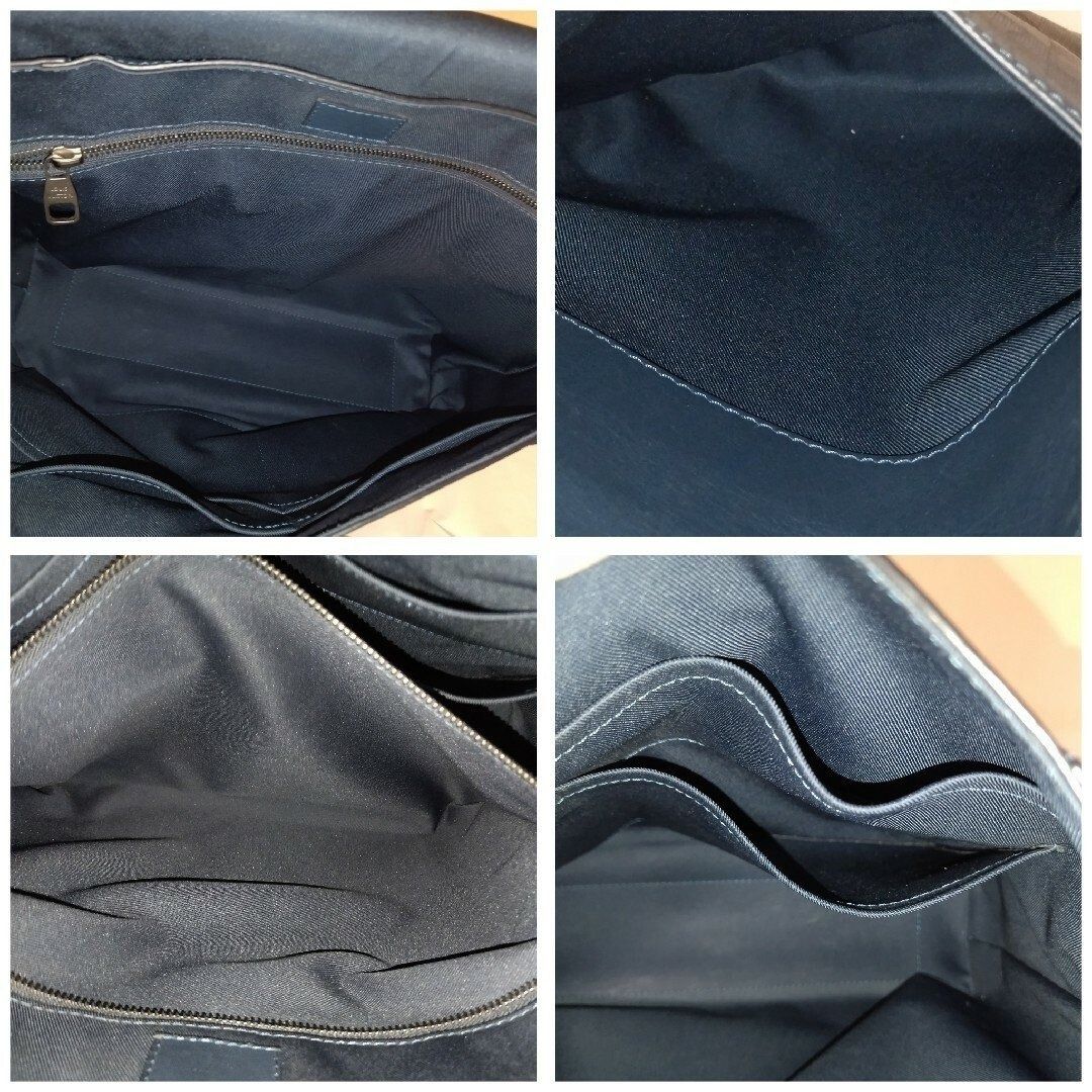 Louis Vuitton Loft Damier Infini Navy Shoulder Bag — view 8