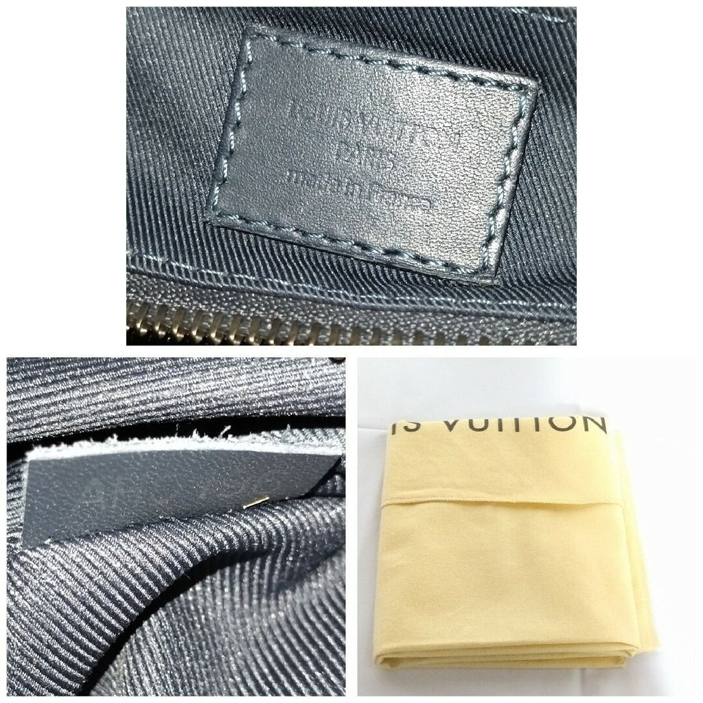 Louis Vuitton Loft Damier Infini Navy Shoulder Bag — view 9