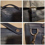 Louis Vuitton Loft Damier Infini Navy Shoulder Bag — view 6