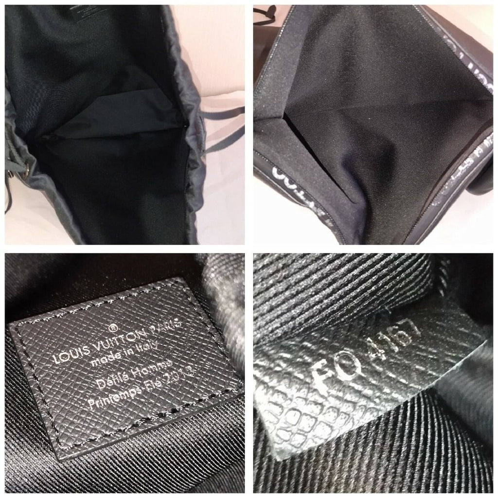 Louis Vuitton Kabalite Taiga Ardoise Black Tote — view 9