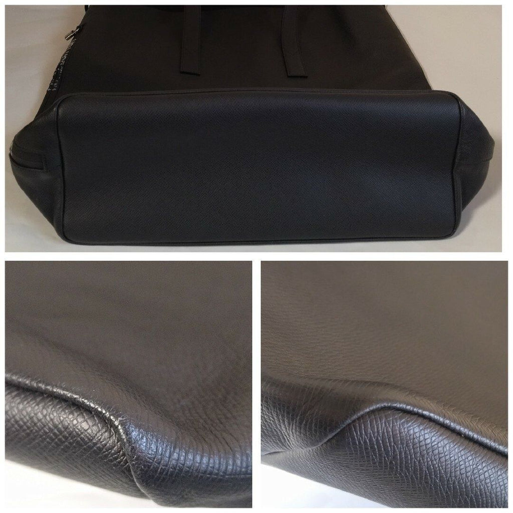 Louis Vuitton Kabalite Taiga Ardoise Black Tote — view 4