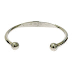 Louis Vuitton Monogram Metal Jonk Bangle L Silver — view 4